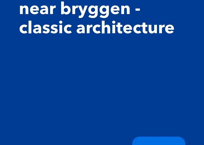Modern Near Bryggen - Classic Architecture *